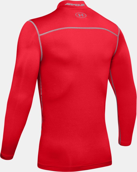 Camiseta de compresión UA ColdGear® Armour para hombre, Red, pdpMainDesktop image number 5
